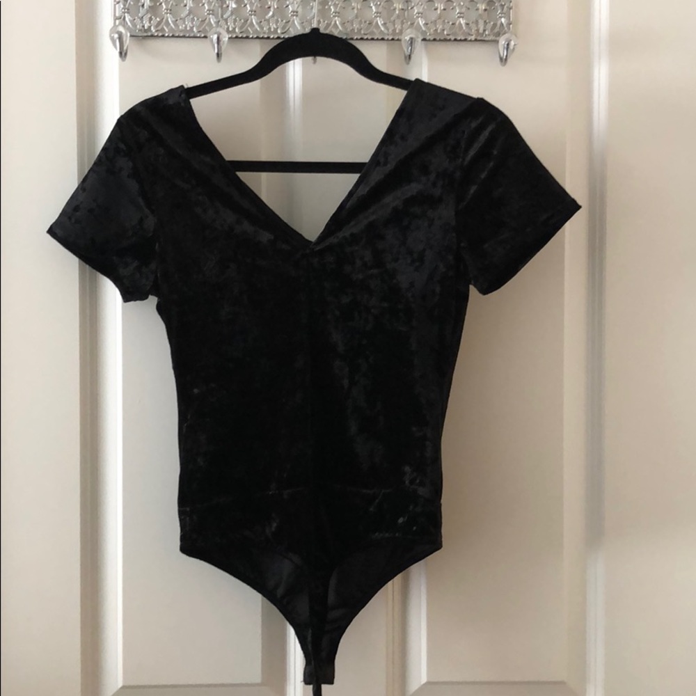 Lucky brand velvet bodysuit